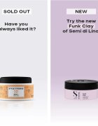 Alfaparf Milano Semi di Lino Style&Care Funk Clay glina za modeliranje za obliko 90 ml