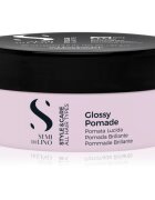 Alfaparf Milano Semi di Lino Style&Care Glossy Pomade voskasta pomada za ukrotitev in oblikovanje pričeske z visokim sijajem 100 ml