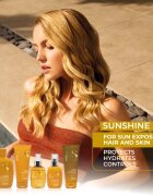 Alfaparf Milano Semi di Lino Sunshine After Sun Hydra Cream vlažilna krema za obraz in telo po sončenju 200 ml