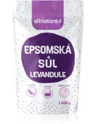 Allnature Epsom salt Lavender sol za kopel 1000 g