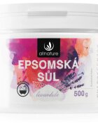 Allnature Epsom salt Lavender sol za kopel 500 g