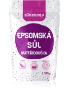 Allnature Epsom salt Motherwort sol za kopel 1000 g