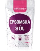 Allnature Epsom salt sol za kopel 1000 g