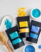Almara Soap Bath Salt Sunny Pop barvna kopalna sol 180 g