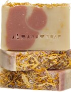 Almara Soap Natural Calendula naravno milo za suho in občutljivo kožo 90 g