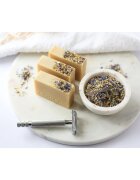 Almara Soap Natural Shave It All naravno trdo milo za britje 90 g