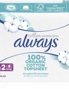 Always Cotton Protection Long vložki brez dodanih dišav 9 kos