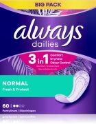Always Dailies Normal Fresh & Protect dnevni vložki 60 kos