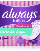 Always Dailies Normal To Go Fresh dnevni vložki 20 kos