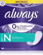 Always Daily Fresh Normal dnevni vložki brez dodanih dišav 60 kos
