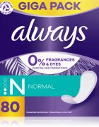 Always Daily Fresh Normal dnevni vložki brez dodanih dišav 80 kos