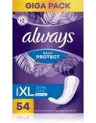 Always Daily Protect Extra Long dnevni vložki odišavljen 54 kos