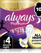 Always Platinum Secure Night Size 4 vložki 10 kos