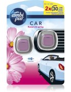 AmbiPur Car Flowers&Spring osvežilec zraka za v avto 2x2 ml