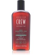 American Crew 3 in 1 Chamimile + Pine 3 v 1 šampon balzam in gel za prhanje za moške 450 ml