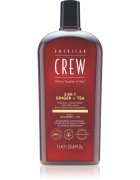 American Crew 3 in 1 Ginger + Tea 3 v 1 šampon balzam in gel za prhanje za moške 1000 ml