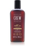 American Crew 3 in 1 Ginger + Tea 3 v 1 šampon balzam in gel za prhanje za moške 250 ml
