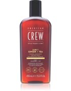 American Crew 3 in 1 Ginger + Tea 3 v 1 šampon balzam in gel za prhanje za moške 450 ml