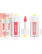 AMUSE Dew Tint Mini Duo set vlažilnih sijajev za ustnice odtenek Warm Tone 2x1.5 g