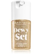 Anastasia Beverly Hills Dewy Set Setting Spray Mini posvetlitvena meglica za obraz z vonjem Coconut & Vanilla 30 ml