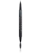 Anastasia Beverly Hills MicroStroke Brow Pen tekoče črtalo za obrvi s krtačko odtenek Chocolate 0.5 ml