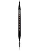 Anastasia Beverly Hills MicroStroke Brow Pen tekoče črtalo za obrvi s krtačko odtenek Granite 0.5 ml