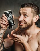 Angry Beards Heat Protector Johnny Storm krema za brado Heat Protector 75 ml