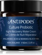 Antipodes Culture Probiotic Night Recovery Water Cream intenzivna nočna krema za revitalizacijo kože s probiotiki 60 ml