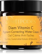 Antipodes Diem Vitamin C Pigment-Correcting Water Cream posvetlitvena vlažilna krema proti pigmentnim madežem z bakuchiolom 60 ml