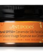 Antipodes Supernatural SPF50+ Ceramide Silk Facial Sunscreen zaščitna krema za obraz s ceramidi SPF 50+ 15 ml