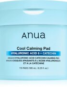 Anua 8 Hyaluronic Acid Catechin Calming Pad pomirjajoče blazinice s hladilnim učinkom 110 kos