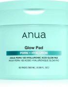 Anua PDRN 100 Hyaluronic Acid Glow Pad tonizirajoče blazinice za vlaženje in učvrstitev kože 60 kos