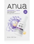 Anua Retinol + Niacin Night Care Mask maska iz platna proti gubam za poenotenje tona kože 24 ml