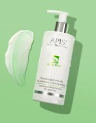 Apis Natural Cosmetics Acne-Stop Home TerApis čistilno mleko za odstranjevanje ličil z zelenim čajem 300 ml