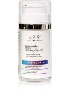 Apis Natural Cosmetics Crystal Skin nočna krema-maska za osvetljevanje kože in hidratacijo 50 ml