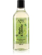 Apis Natural Cosmetics Energy Shot Mint & Lime poživitveni gel za prhanje 500 ml