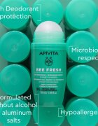 Apivita Bee Fresh Deodorant deodorant roll-on proti potenju in neželenemu vonju 50 ml