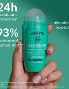 Apivita Bee Fresh Deodorant deodorant roll-on proti potenju in neželenemu vonju 50 ml