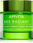 Apivita Bee Radiant Night Gel-Balm nočni razstrupljevalni in gladilni gel balzam 50 ml