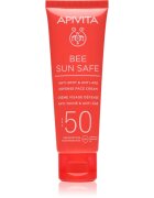 Apivita Bee Sun Safe Anti-Spot and Anti-Age Face Cream SPF 50 zaščitna krema proti staranju kože SPF 50 50 ml