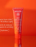Apivita Bee Sun Safe Anti-Spot and Anti-Age Face Cream SPF 50 zaščitna krema proti staranju kože SPF 50 50 ml