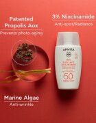 Apivita Bee Sun Safe Daily Age Repair Fluid SPF50 zaščitni fluid proti gubam SPF 50 50 ml