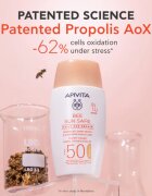 Apivita Bee Sun Safe Daily Age Repair Tinted Fluid SPF50 tonirana zaščitna krema SPF 50 50 ml