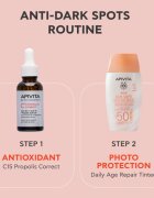 Apivita Bee Sun Safe Daily Age Repair Tinted Fluid SPF50 tonirana zaščitna krema SPF 50 50 ml
