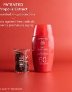 Apivita Bee Sun Safe Dry Touch Face Fluid SPF50 zaščitni fluid SPF 50+ 50 ml