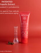 Apivita Bee Sun Safe Hydra Face Tinted Gel-Cream SPF50 tonirana gel krema SPF 50 50 ml