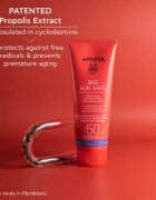 Apivita Bee Sun Safe Hydra Fresh Milk SPF50 losjon za sončenje za obraz in telo SPF 50 100 ml
