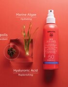 Apivita Bee Sun Safe Hydra Melting Ultra-Light Spray SPF50 zaščitni losjon za sončenje v pršilu SPF 50 200 ml