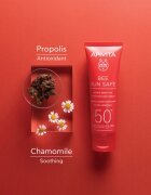 Apivita Bee Sun Safe Hydra Sensitive Soothing Face Cream SPF50+ pomirjevalna in vlažilna krema SPF 50+ 50 ml