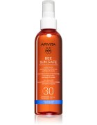 Apivita Bee Sun Safe Satin Touch Oil SPF30 olje za sončenje SPF 30 200 ml